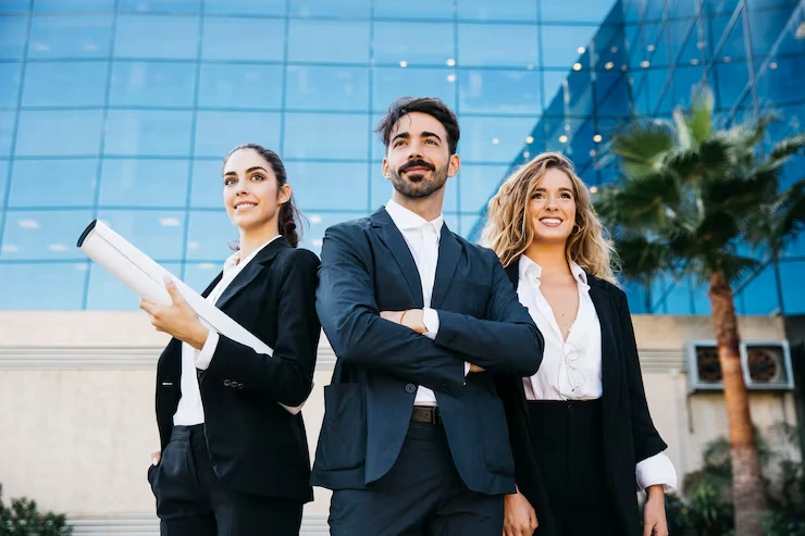 Corporate team